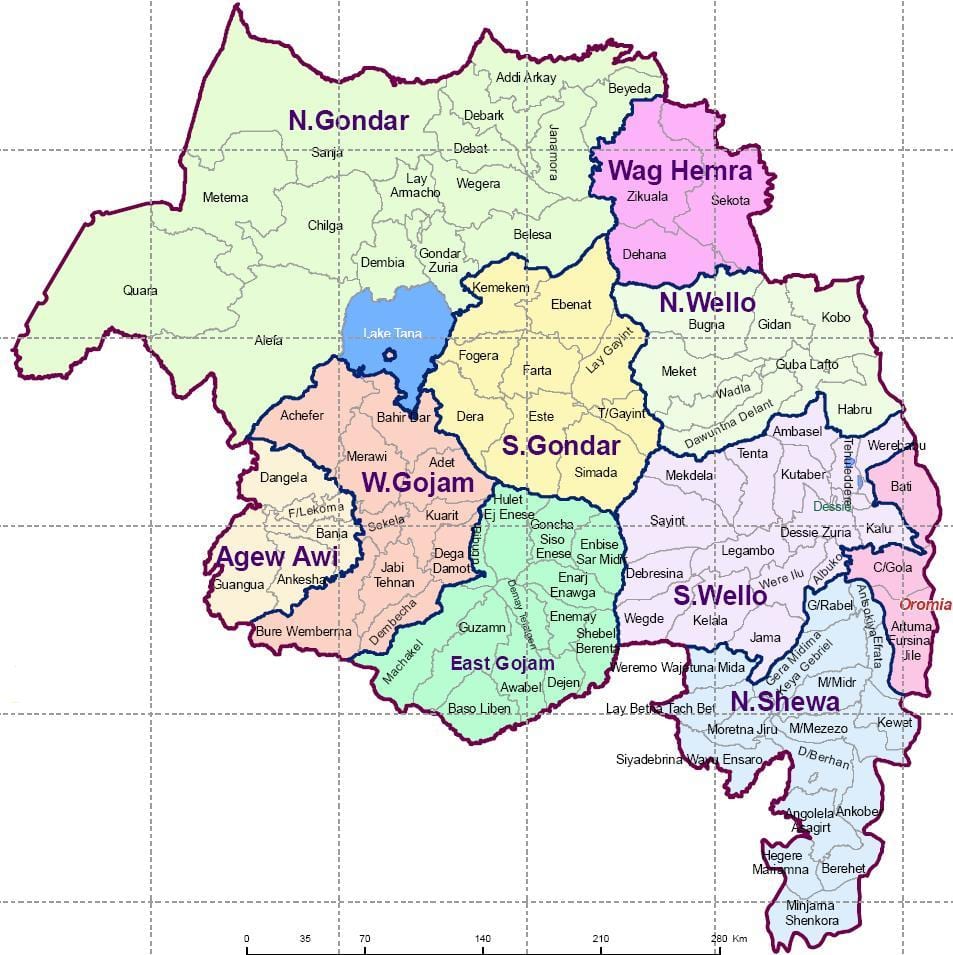 ეთიოპია gondar რუკა