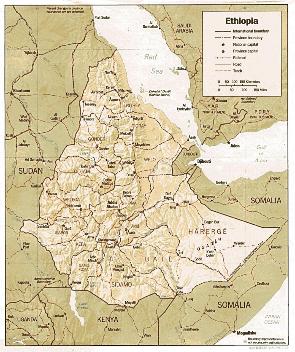 ძველი ეთიოპია რუკა